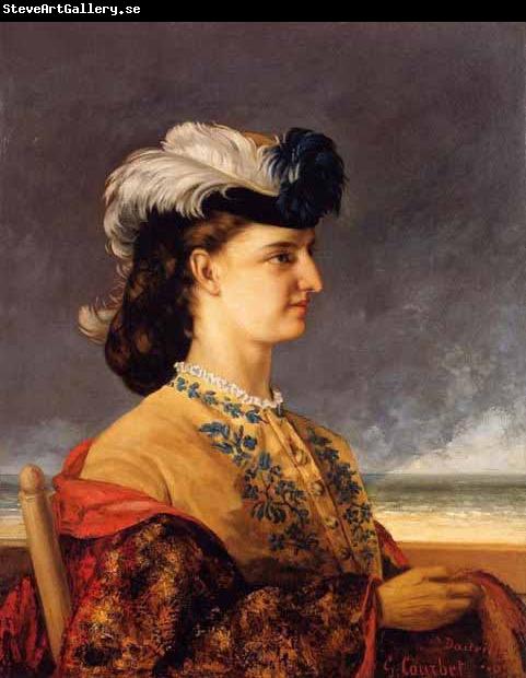 Gustave Courbet Portrait of Countess Karoly